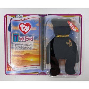Ty Beanie Baby The End 1999 Y2k Millennium Teddy Bear‎  RARE